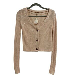 Free People Game On‎ Cardigan Size XS NWT